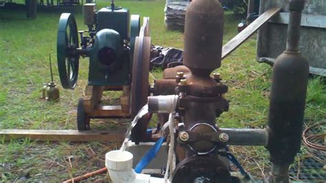 antique centrifugal pump powered by gas engine|antique powered pumps.